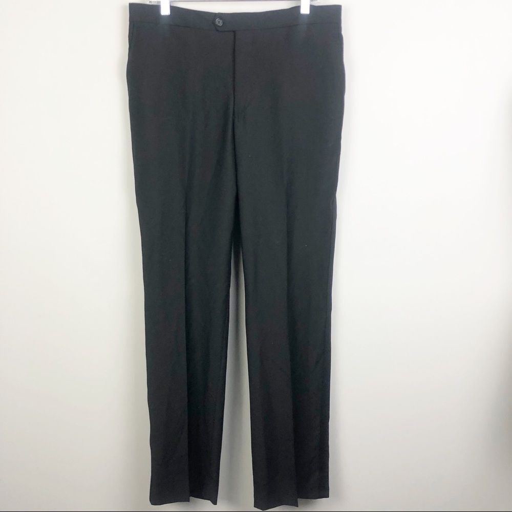 YVES SAINT LAURENT | YSL Vintage Black Wool Dress Pants Size 44